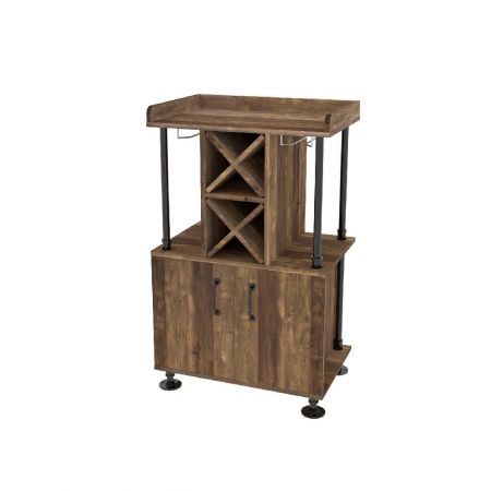 توجد ألواح أبواب في الأسفل، ورفان داخليان. بمقابض منحنية بتصميم كلاسيكي. الجانبان السفليان الأيمن والأيسر قابلان للسحب بمقدار 5.7 سم لتسهيل توصيل الأنابيب الحديدية. أرجل الخزانة على شكل حواف.